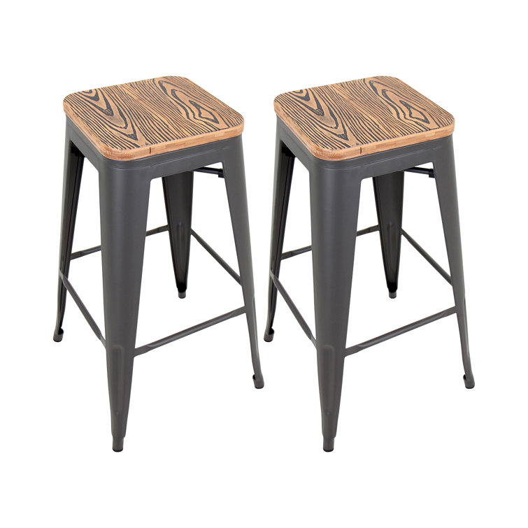 Borough Wharf Claremont 77cm Bar Stool & Reviews Wayfair.co.uk